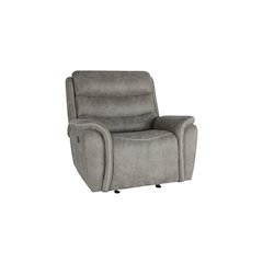 Kamari Fabric Manual Glider Recliner, Gray