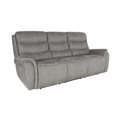 Kamari Fabric Power Reclining Sofa, Gray