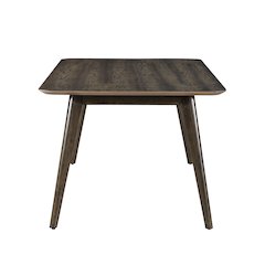Rex Wood Fixed Top Rectangle Dining Table, Walnut