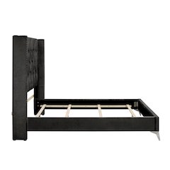 Huxley Wood Full Bed, Black
