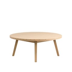 Wesley Wood Patio Coffee Table in Natural