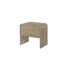Mara 15.75 in. Natural Rectangular Wood End Table