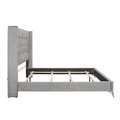 Huxley Wood Full Bed, Gray