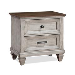 Mariana Nightstand W/Usb-Vintage Creme