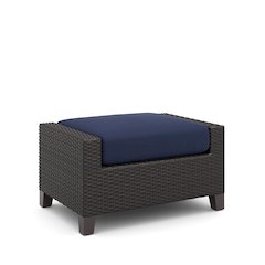 Skye Set Of 2 Ottomans-Blue