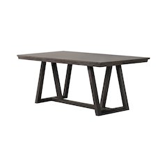 High Line Wood 80" Rectangular Counter Table, Coffee