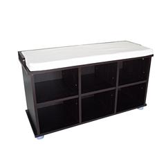 Kendal Shoe Bench, 6 cells for shoes