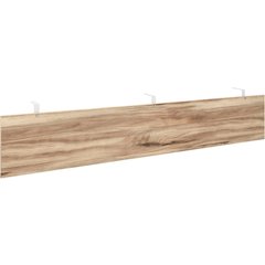 Bergen Circle Desk Component, Kiln Acacia finish