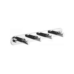 Aqua Rondo by KubeBath Robe Hook With 4 Hooks