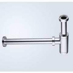 Space Saving P-Trap in Chrome Finish