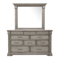 Madison Ridge 10 Drawer Dresser in Heritage Taupe