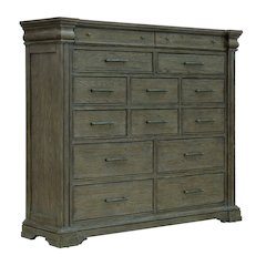 Madison Ridge Brown 14 Drawer Master Chest