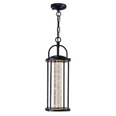 Greenwood LED Outdoor Black Pendant