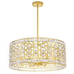 Belinda 6 Light Chandelier With Champagne Finish