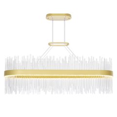 Genevieve LED Chandelier With Medallion Gold Finish