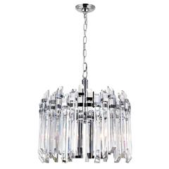 Henrietta 4 Light Chandelier With Chrome Finish