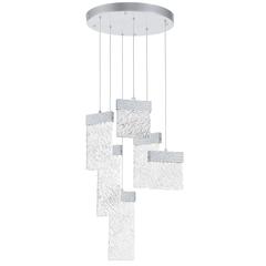 Carolina LED Chandelier With Pewter Finish