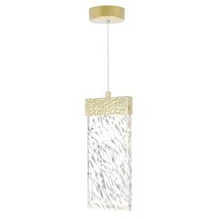 Carolina LED Pendant With Gold Leaf Finish