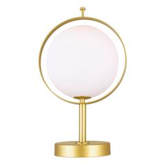 Da Vinci 1 Light Table Lamp With Brass Finish