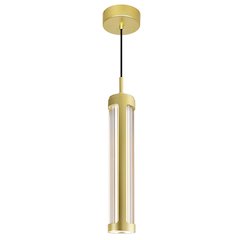 Neva 3 in LED Integrated Satin Gold Pendant