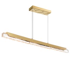 Valira Integrated LED Brass Chandelier