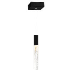 Greta Integrated LED Black Mini Pendant