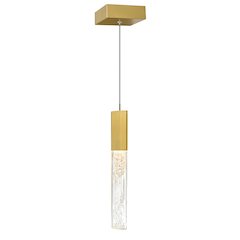 Greta Integrated LED Brass Mini Pendant