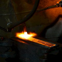 Himalayas Integrated LED Black Vanity Light