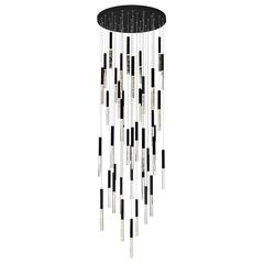 Dragonswatch LED Integrated Chandelier with Black Finish