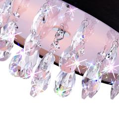 Dash 3 Light Drum Shade Flush Mount With Chrome Finish