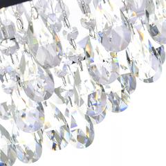 Dash 4 Light Drum Shade Chandelier With Chrome Finish