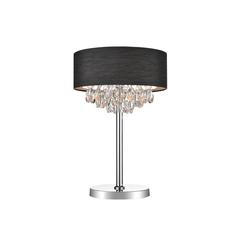 Dash 3 Light Table Lamp With Chrome Finish