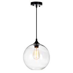 Glass 1 Light Down Mini Pendant With Finish