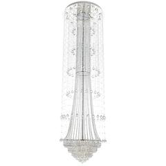 Hallway 32 Light Flush Mount With Chrome Finish