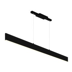 Krista LED Chandelier With Satin Black Finish