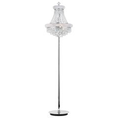 Empire 8 Light Floor Lamp With Chrome Finish