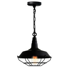 Morgan 1 Light Down Mini Pendant With Black Finish