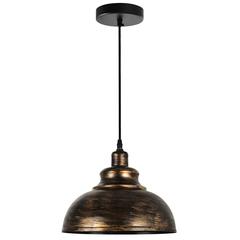 Vogel 1 Light Down Mini Pendant With Antique Copper Finish