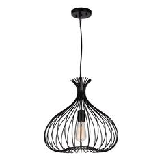 Darleen 1 Light Down Pendant With Black Finish