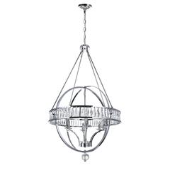 Arkansas 6 Light Chandelier With Chrome Finish