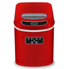 Compact Portable Ice Maker 27 lb capacity - Red
