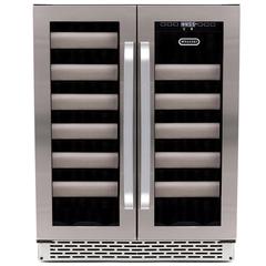 Elite 40 Bottle Seamless Stainless Steel Door Dual Zone