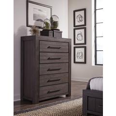 Heath Five Drawer Chest in Basalt Grey (2024)