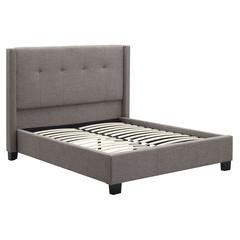 Madeleine Wingback Upholstered Platform Bed