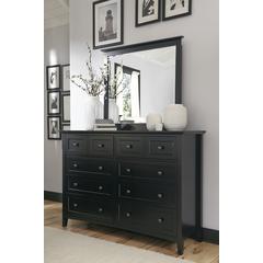 Paragon Eight Drawer Dresser in Black (2024)