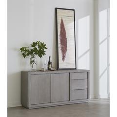 Oxford Three-Drawer Sideboard in Mineral