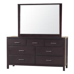 Nevis Seven Drawer Dresser in Espresso (2024)
