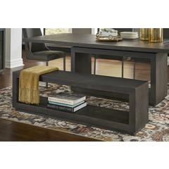 Oxford Dining Bench in Basalt Grey