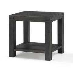 Meadow Solid Wood End Table in Graphite