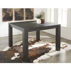 Meadow Solid Wood Square Counter Table in Graphite